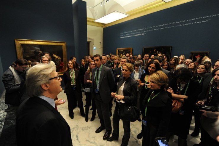 Evento ReLab con Vittorio Sgarbi a Palazzo Barberini