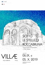 SOTTO LE STELLE DI ROCCABRUNA - OSSERVAZIONI ASTRONOMICHE A VILLA ADRIANA